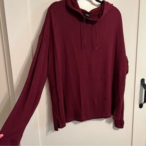 Athletic Works Burgundy Hoodie